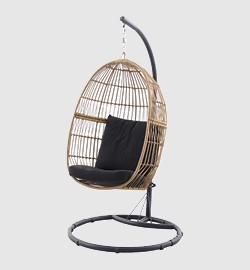 Castello hanging chair online with base